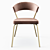 Elegant Castorena Side Chair 3D model small image 4