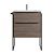 Eviva Marina 24" Natural Oak Vanity 3D model small image 3