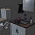 Sleek Bathroom Design: Modern & Stylish 3D model small image 3