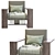 Modern Armchair – ROBLE Deluxe 3D model small image 3