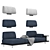 Modern Sofa: Sleek Design for Contemporary Living 3D model small image 5