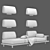 Modern Sofa: Sleek Design for Contemporary Living 3D model small image 7