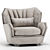 Elegant Hemingway Armchair: Visionnaire Collection 3D model small image 2