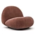 Pacha Lounge Chair: Comfort in Style 3D model small image 4