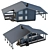 Luxury Glulam House: Carport & Terrace 3D model small image 4