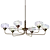 Elegant Nola Chandelier 3D model small image 1