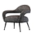 Eichholtz Lombardi Chair: Stylish and Sleek 3D model small image 1