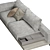 Space-Saver Sofa in Custom Colors 3D model small image 5