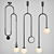  Modern Design Lighting Trio: Newton, Ingny, Ner 3D model small image 7