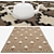 Versatile Set of 6 Rugs 3D model small image 2