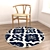 Versatile Set of 8 Rugs 3D model small image 2