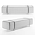 BOX WOOD | Sleek Garden Bench 3D model small image 2