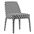 Stylish Poliform Sophie Chair 3D model small image 4