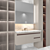 Elegant Bathroom Set: Sink, Mirror, Wardrobe 3D model small image 2