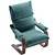 Onega Chair: Lightweight and Adjustable Backrest 3D model small image 2