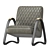 Modern Industrial Armchair 3D model small image 1