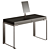 Fendi Aura Lady Desk with Lacquer Finish 3D model small image 1