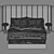 GALLOTTI & RADICE Yuki Bed - Elegant and Modern Design 3D model small image 5