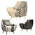 Nido Armchair: Ultimate Comfort and Style 3D model small image 4