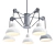 Freya FR5008PL-05GR Pendant Light 3D model small image 1