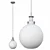 Modern Mckamey Pendant: Sleek Illumination 3D model small image 2