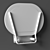 Ravak Ovo Chrome Shower Seat 3D model small image 5