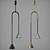 Stylish Fergus Design Lamps 3D model small image 2