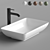 Sleek Rectangular Sink: TAI TAL001 3D model small image 1