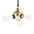 Industrial Loft Pendant Light Trio 3D model small image 1