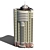 Urban Tower: 22-Story Residential Building 3D model small image 9