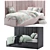 Sophie Soft Ottoman Bed - 200x90 3D model small image 4