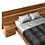 Elegant DODO Bed by MOBENIA 3D model small image 4