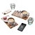 Cafe Table Decor Set | Unique and Stylish 3D model small image 1