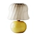 Cream Mushroom Murano Table lamp 3D model small image 4