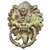 Vintage Oriental Door Knocker 3D model small image 3