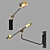 Swing-Arm Bird Wall Lamp 3D model small image 2