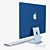 Sleek Apple iMac 24-inch 2021: Ultimate Full Set 3D model small image 3