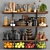 Versatile Kitchen Accessory Set - 2018 3D model small image 3