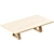 Zara Home Oak Coffee Table: Elegant and Functional 3D model small image 4