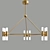 Sleek Molecular Chandeliers: GRAPHITE 3D model small image 3