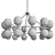 Elegant Hutchinson Chandelier 3D model small image 2