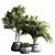 Stylish Indoor Plant Stand 3D model small image 1