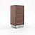 Dallas OM Chest of Drawers - Stylish Storage Solution 3D model small image 1