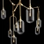 Postmodern Glass Chandelier 3D model small image 4