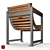 Punto Group Chair: Sleek Design by Sineu Graff 3D model small image 6