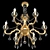 Woderfall Crystal Chandelier 3D model small image 2