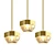 Elegant Glass Pendant Lamp - Lampatron Gallery 3D model small image 1