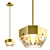 Elegant Glass Pendant Lamp - Lampatron Gallery 3D model small image 2