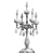 Crystal Cascade Lamp: Perfect for Living Areas & Study Rooms 3D model small image 2