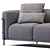 Contemporary Cassina LC3 Sofa 3D model small image 2